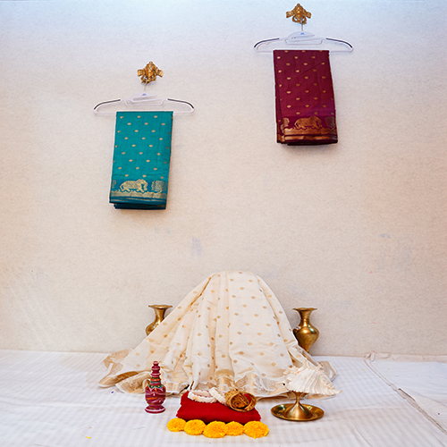 DN-3492 Art Tassar Tissue Kanchipuram Sarees