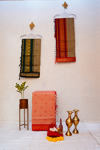 DN-1522 Creta Kanchipuram Silk Saree
