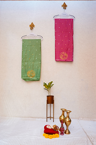 DN-3401 Fancy Creation Kanjeevaram Saree
