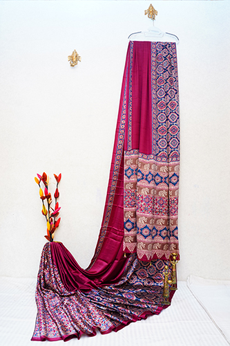 DN-1528 Modal Silk Saree