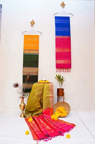 DN-3129 Pure Soft Silk Saree