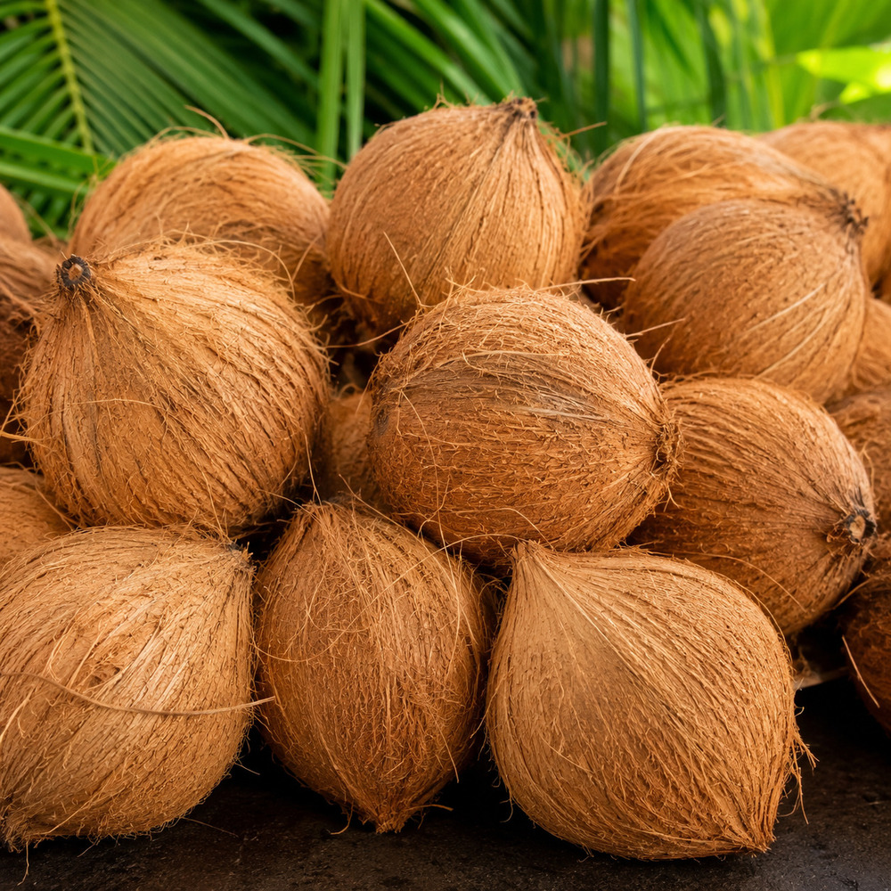 Fresh Husked Coconut