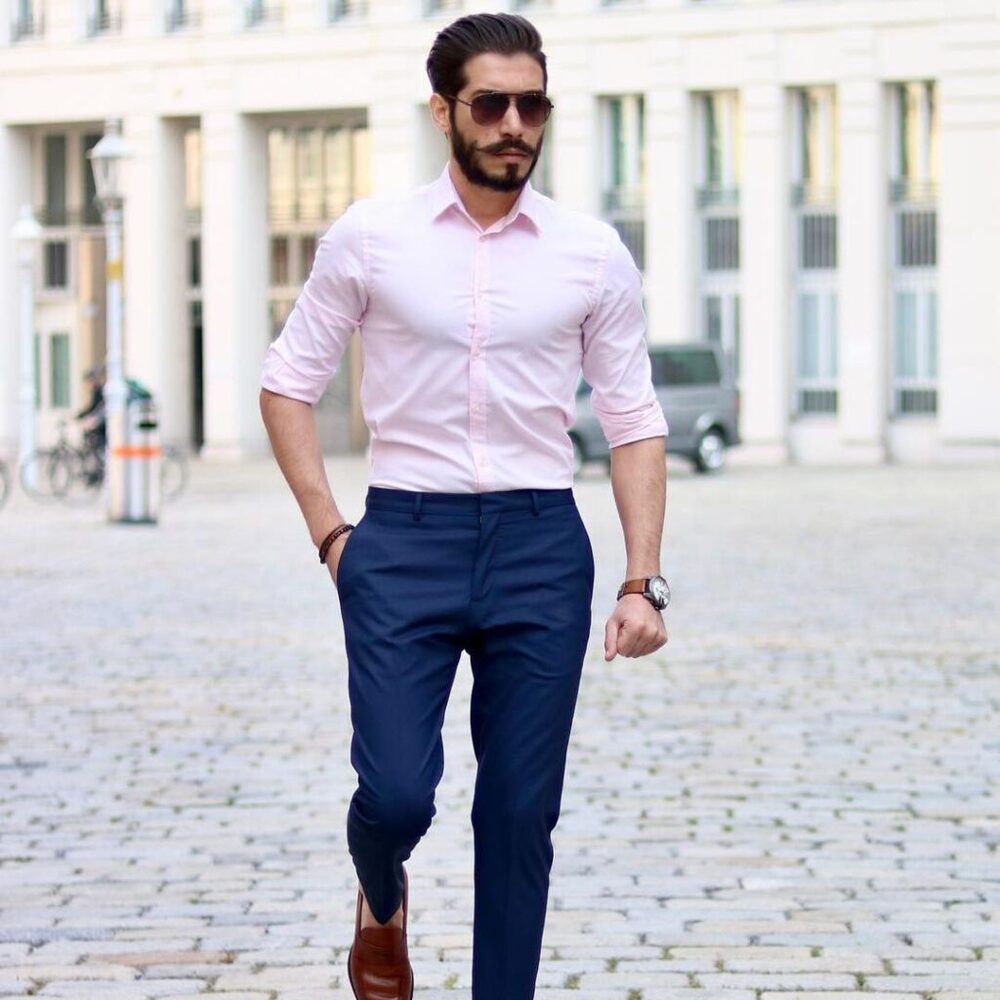Men Solid Casual White Shirt