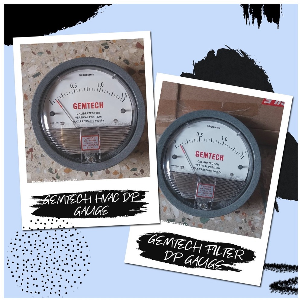 GEMTECH DIFFERENTIAL PRESSURE GAUGE NEAR BCD Government Industrial Estate Mumbai.