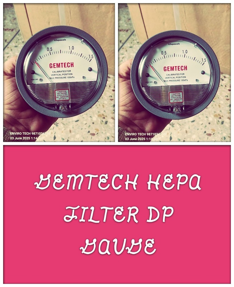GEMTECH DIFFERENTIAL PRESSURE GAUGE Trusted By Across India