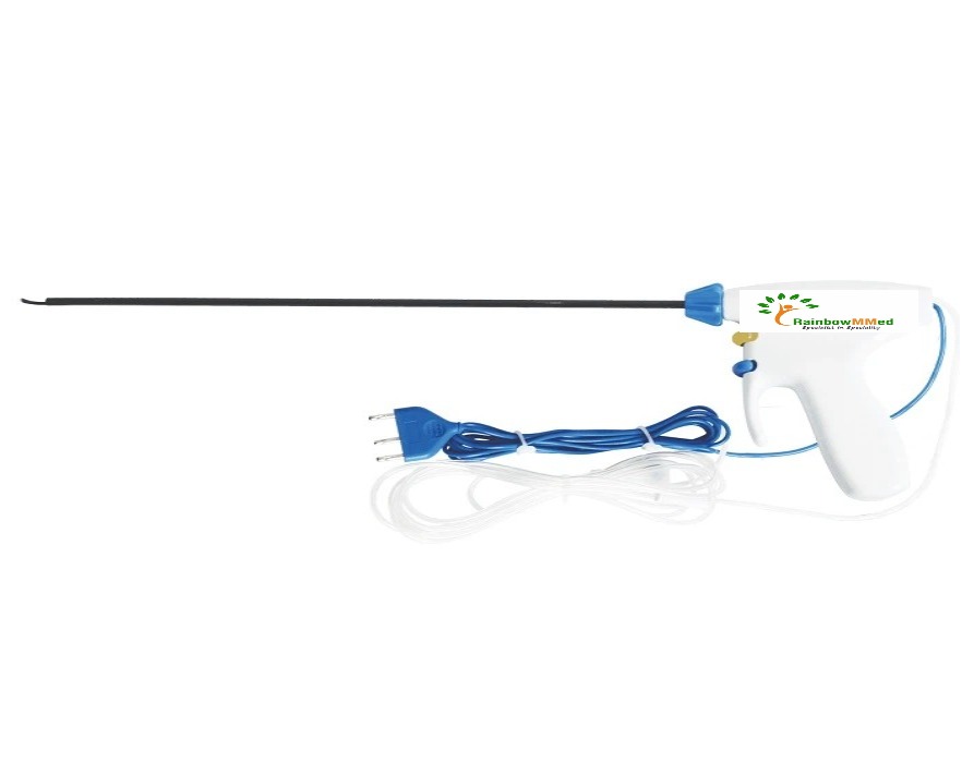 Disposable monopolar hook with suction Suction Irrigation Set with L-Hook Electrode Monopolar Hook