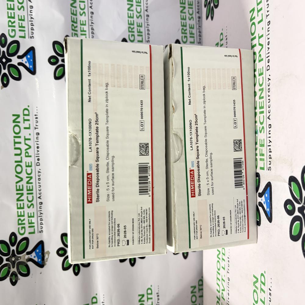 Himedia Sterile Disposable Square Template 25cm
