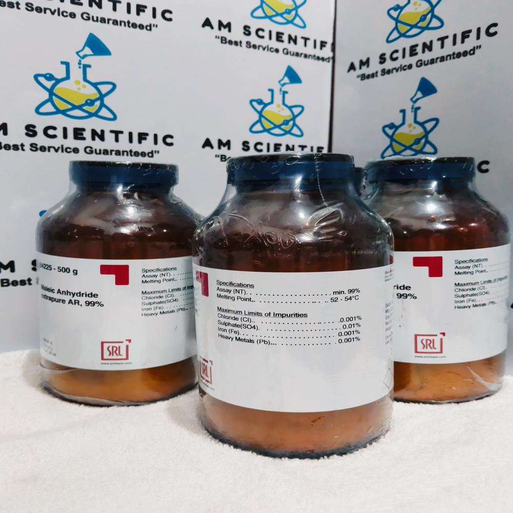 Maleic Anhydride Extrapure AR 99% 500g SRL