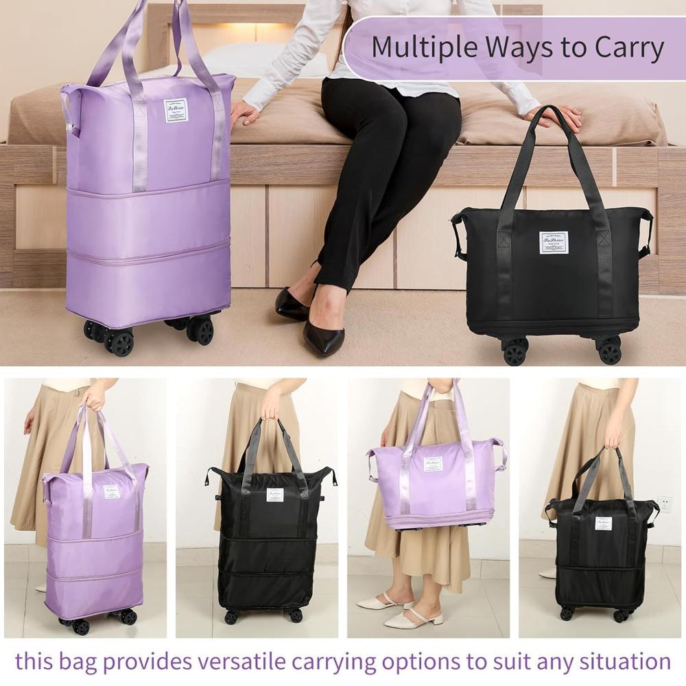Rolling Duffle Bag With Wheels