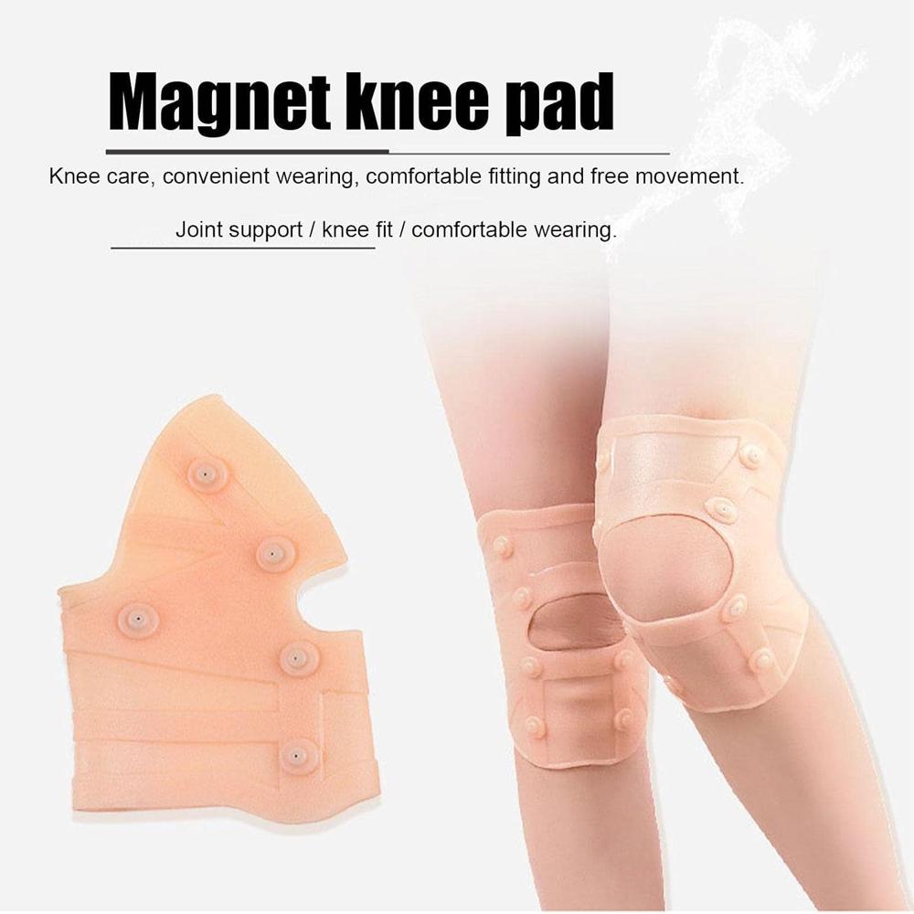SILICONE MAGNET KNEE SUPPORT (SINGLE