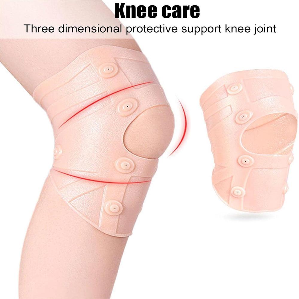 SILICONE MAGNET KNEE SUPPORT (SINGLE