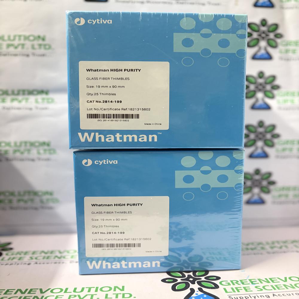 Whatman High-Purity Glass Soxhlet Extraction Thimbles