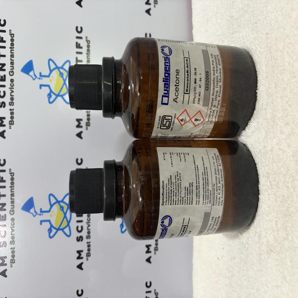 Acetone ER 500ml Qualigens