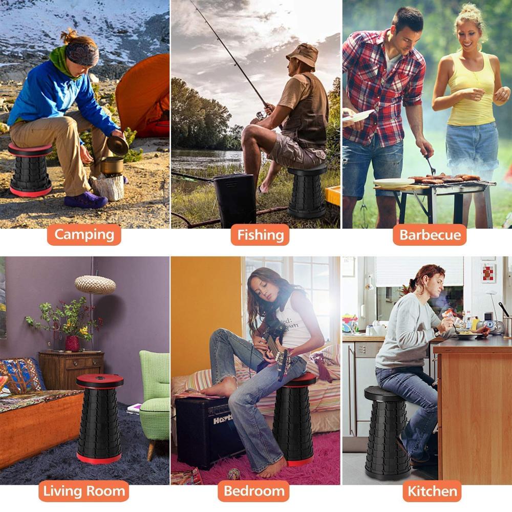 Telescoping Folding Stool