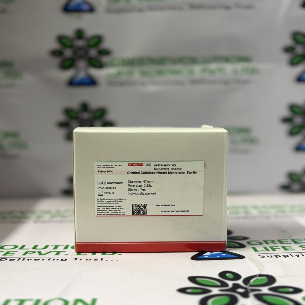 Gridded Cellulose Nitrate Membrane Sterile Himedia