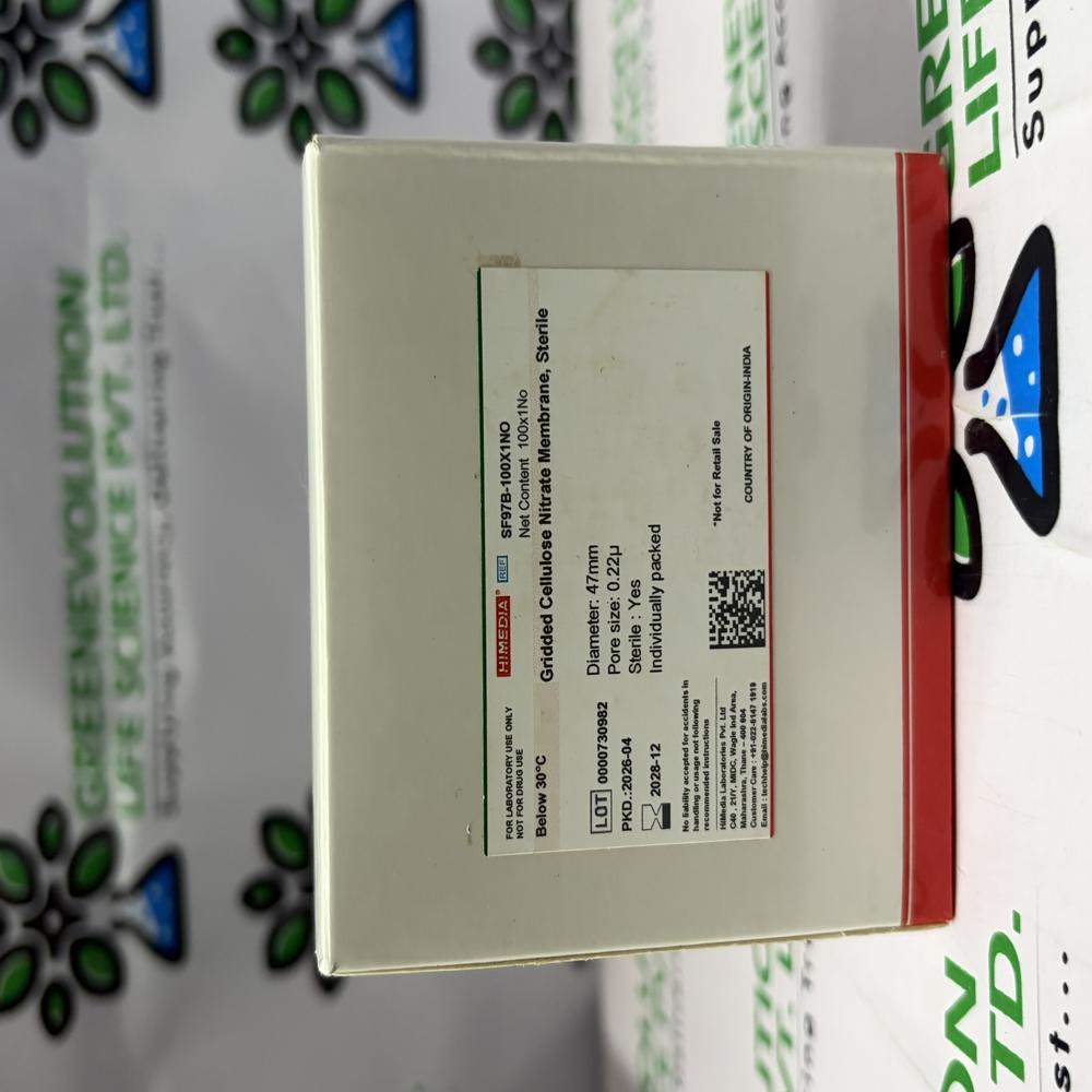 Gridded Cellulose Nitrate Membrane Sterile Himedia