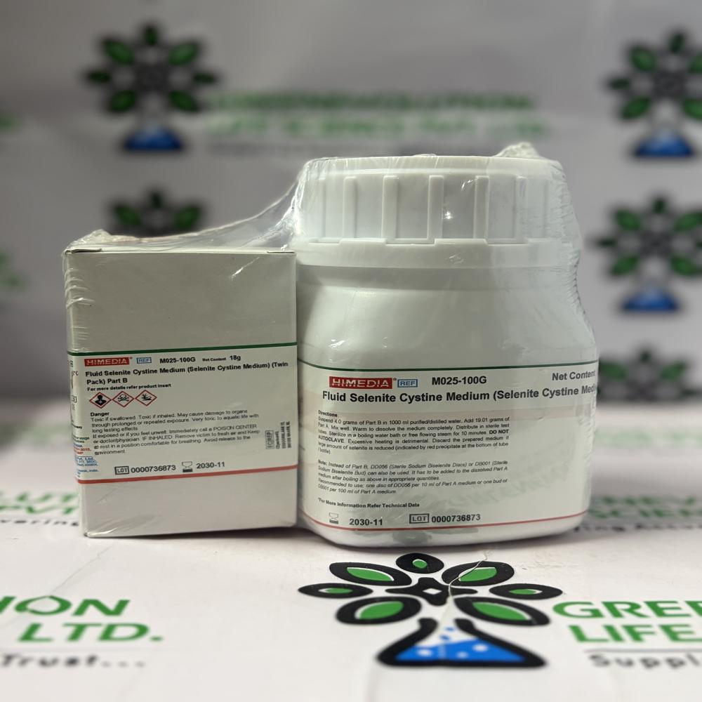 Fluid Selenite Cystine Medium Selenite Cystine Broth Twin Pack Himedia