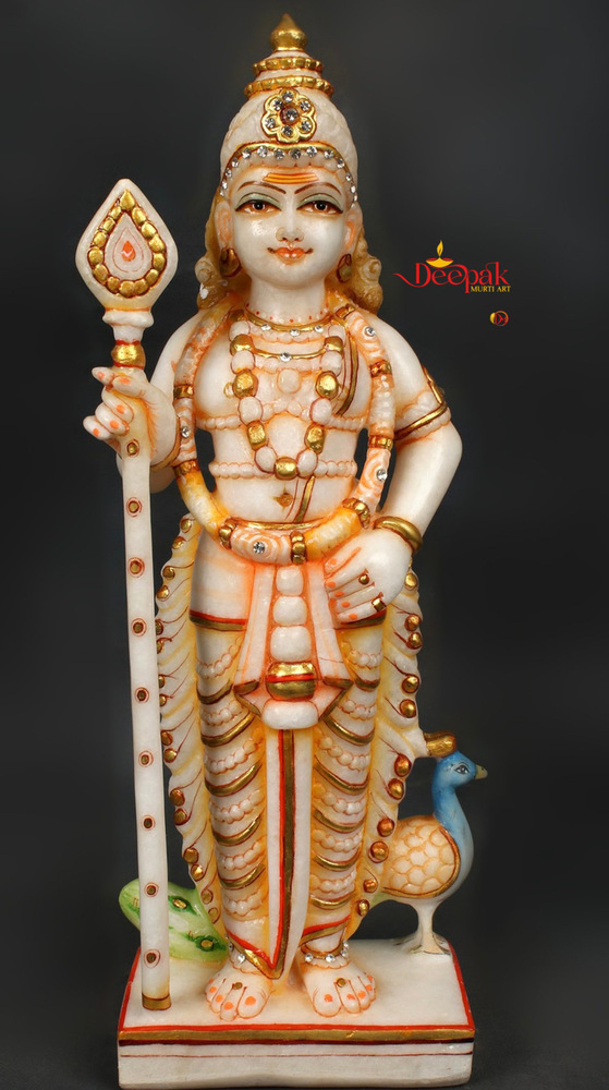 Karttikeya The Warrior God (Murugan Swami) 3 feet