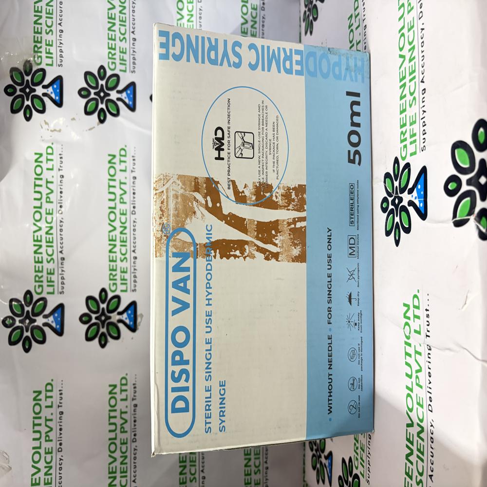 Dispo Van 50 ml Syringe without Needle