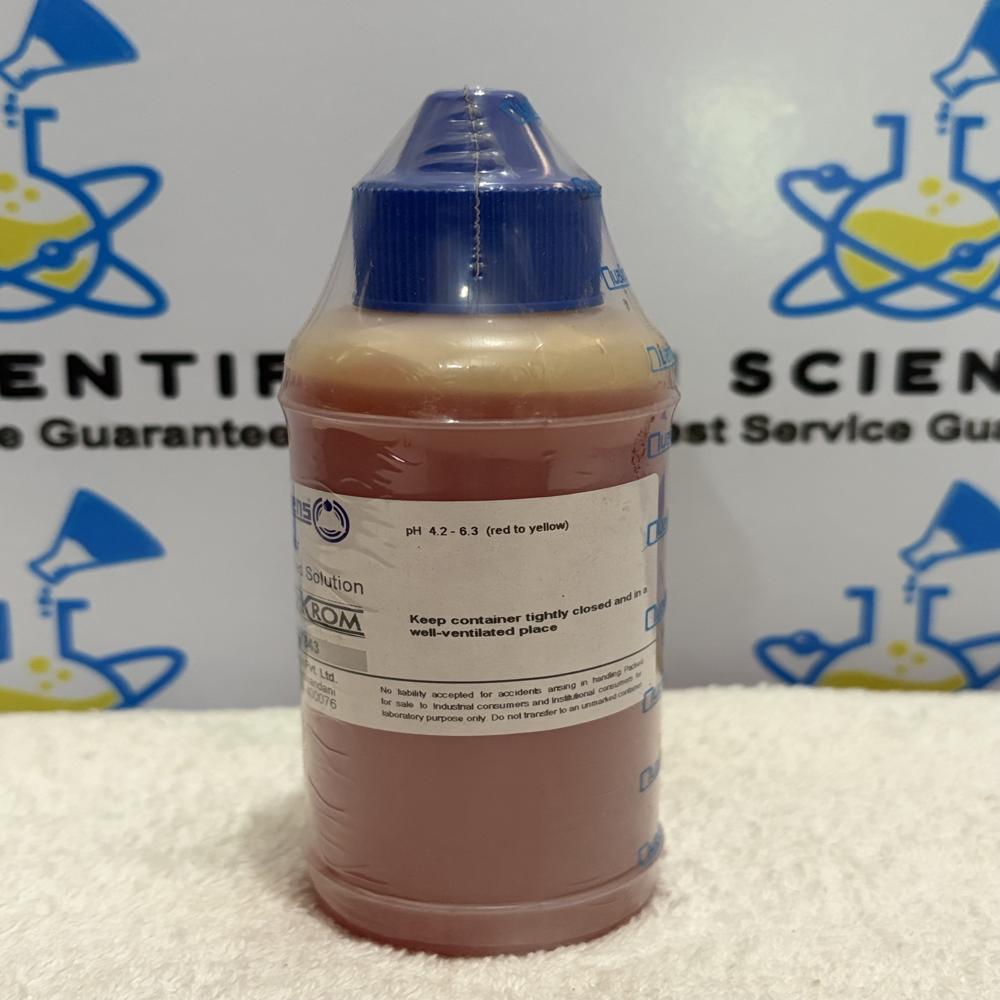 Methyl Red Indicator Solution 125ml - Application: Laboratory
