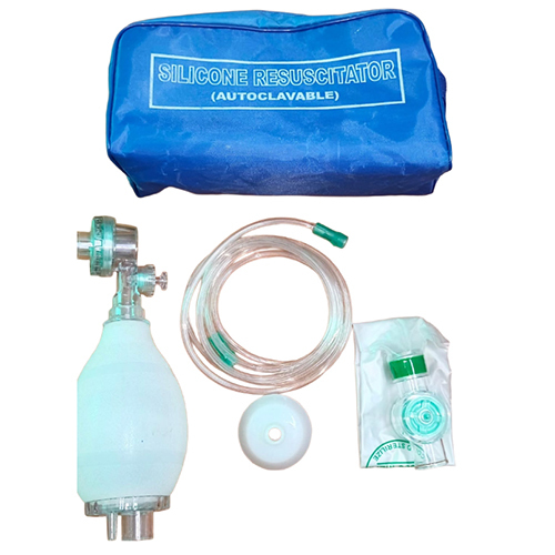 Silicone Resuscitator Adult Ambu bag