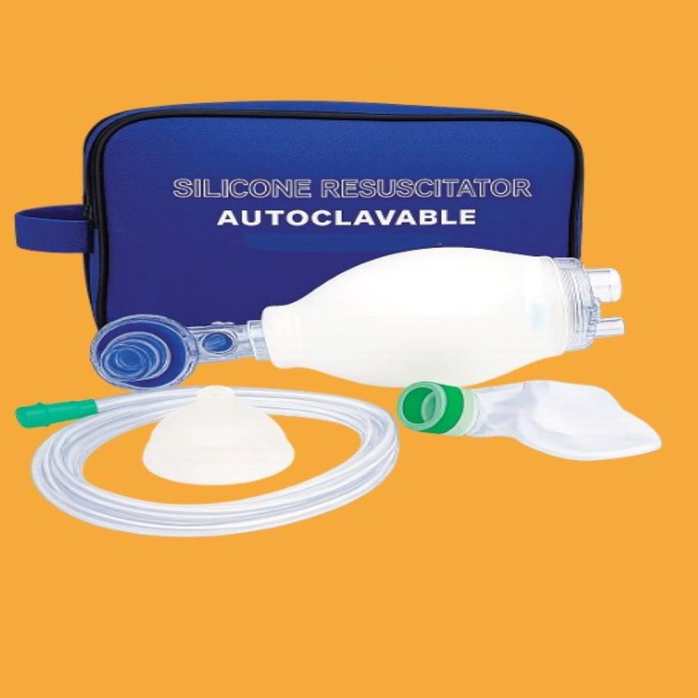 Silicone Resuscitator Adult Ambu bag