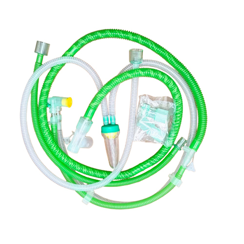 22mm Flextube breathing system with water traps, ported Y-piece and 0.8m limb