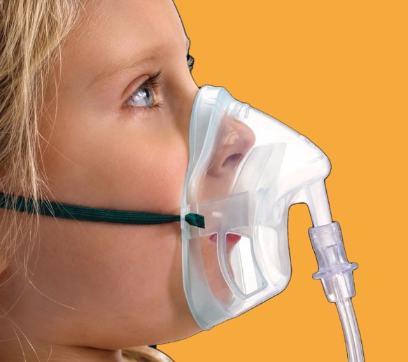 Intersurgical O2 Oxygen Mask Pediatric - Automation Grade: Manual