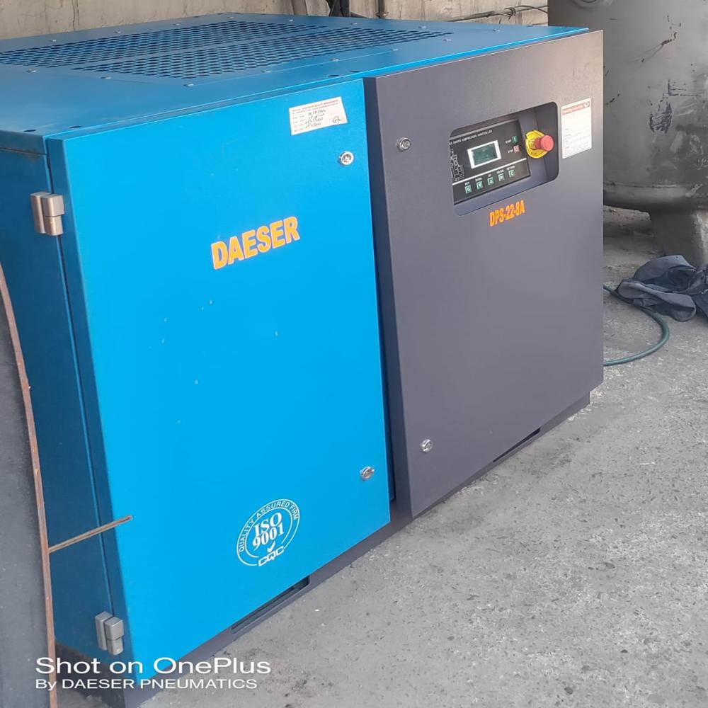 Direct Drive Screw Air Compressor - Color: Blue