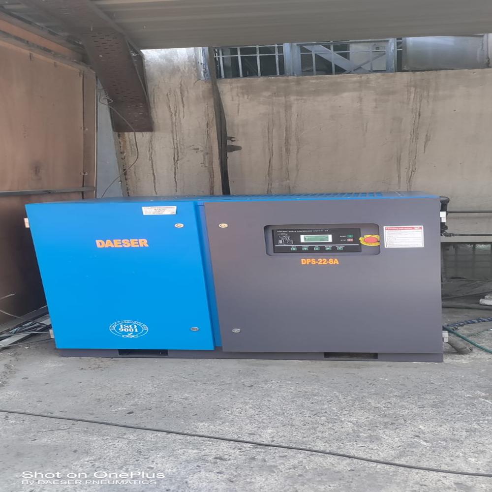 Direct Drive Screw Air Compressor - Color: Blue