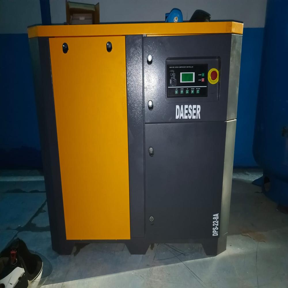 Tank Mounted Screw Air Compressor