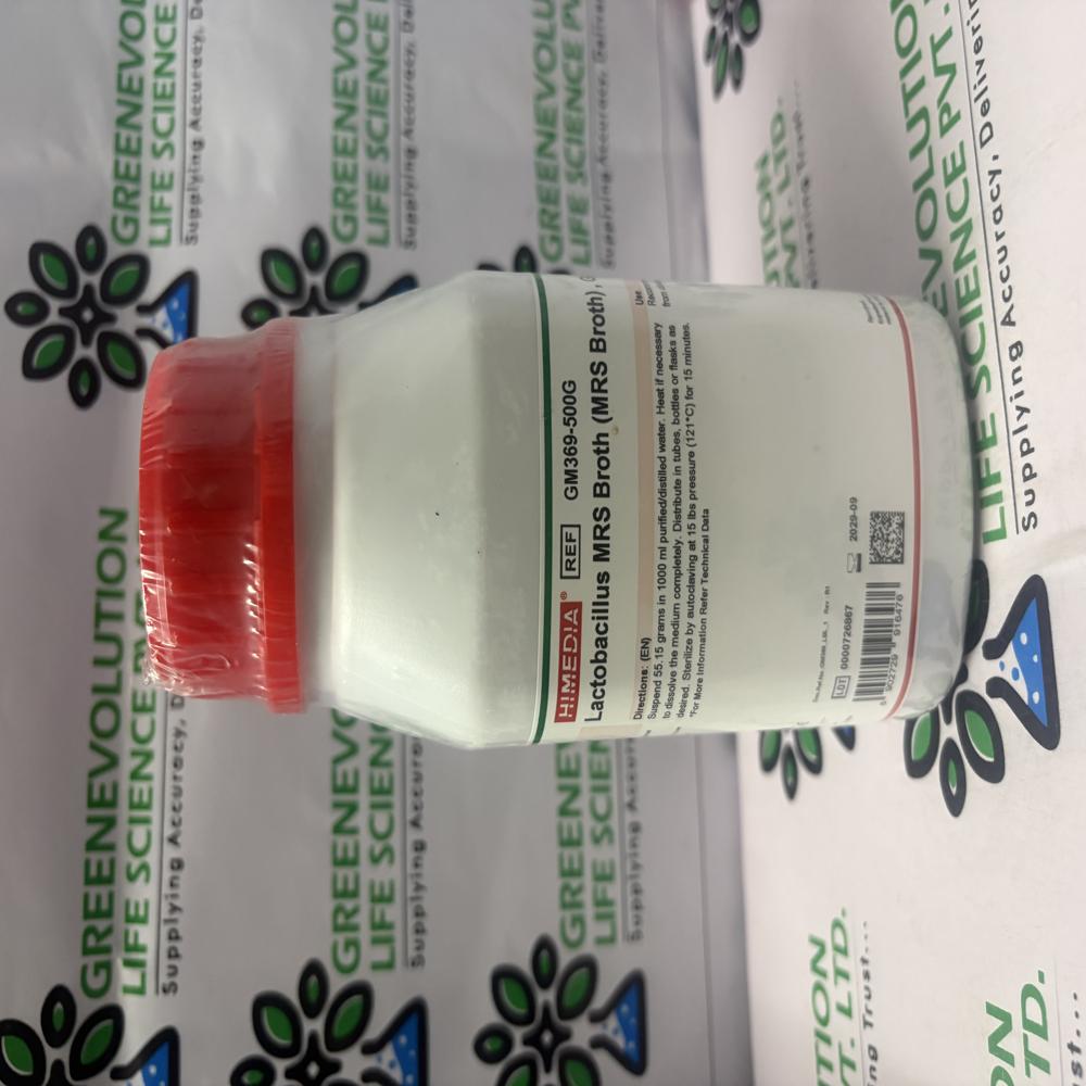 Lactobacillus MRS Broth Granulated Himedia