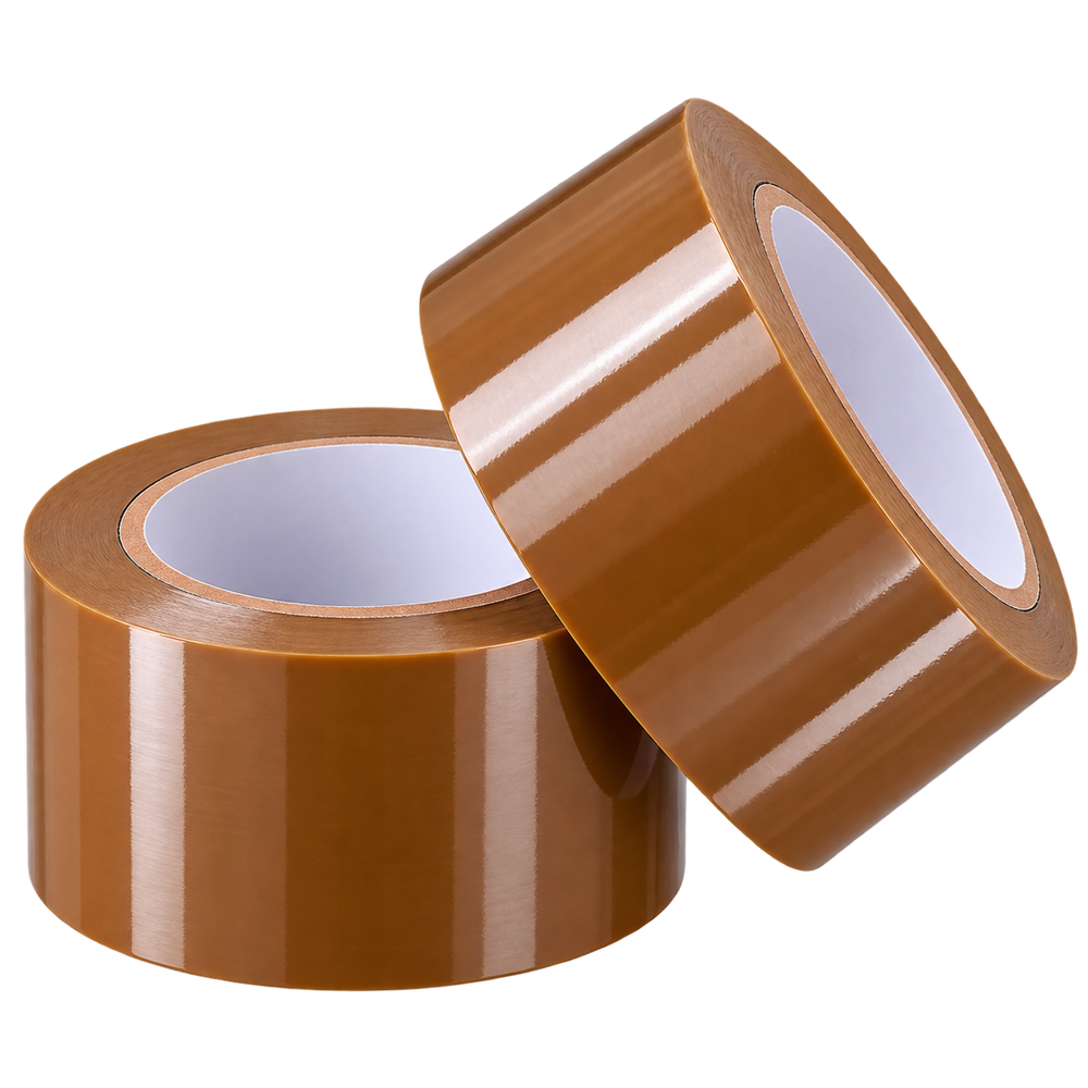 Bopp Self Adhesive 3 Inch Brown Packing Tape - Elongation: 100-150%