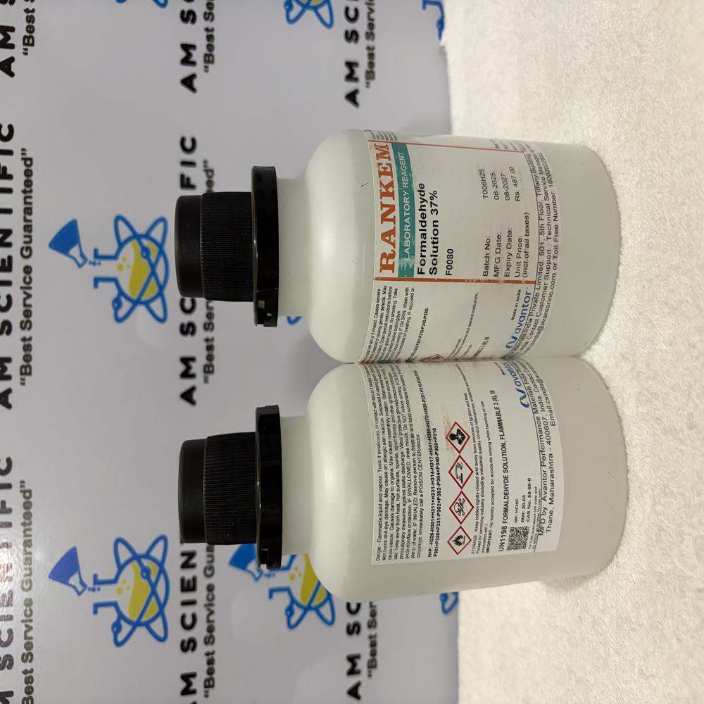 Formaldehyde solution 37-41% 500ml Rankem