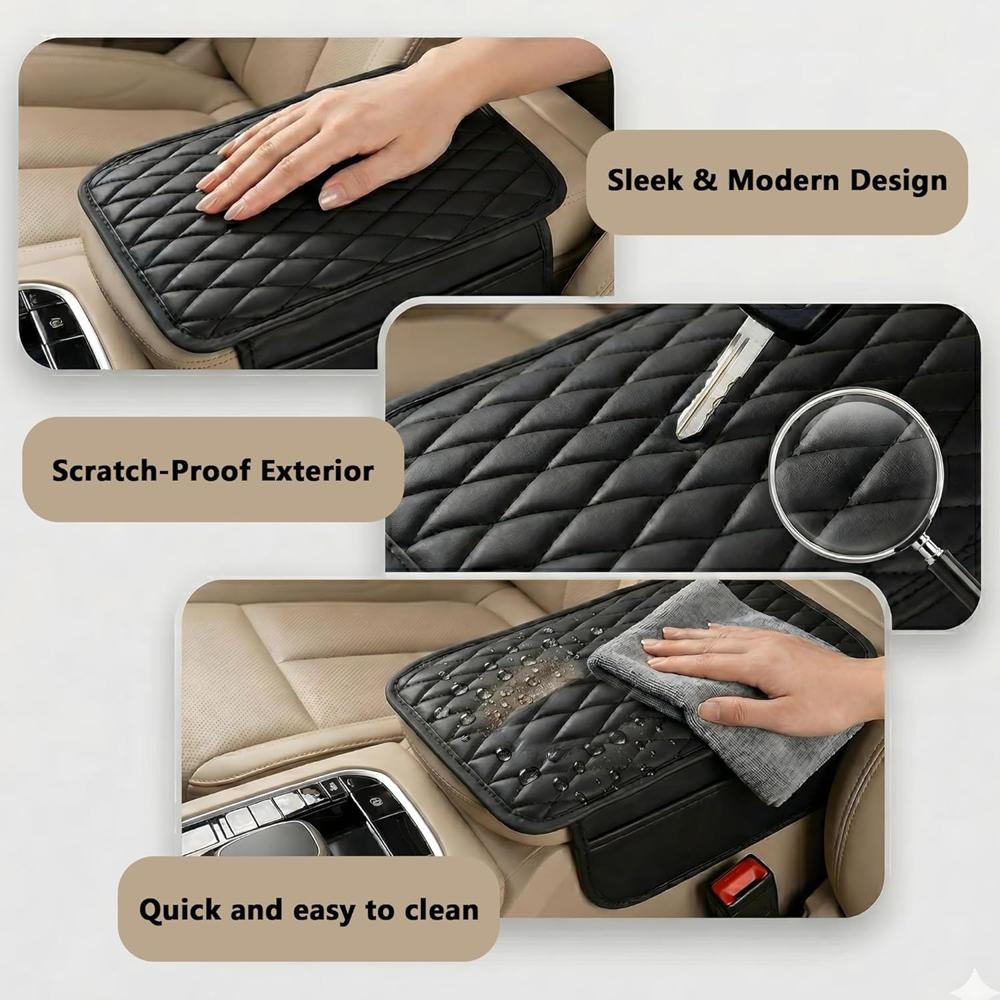 Car Armrest Cushion Cover