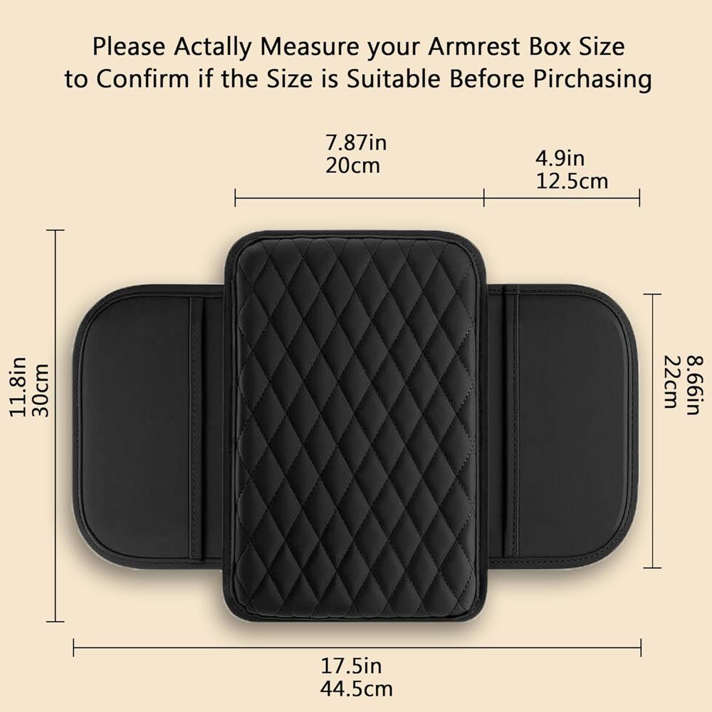 Car Armrest Cushion Cover