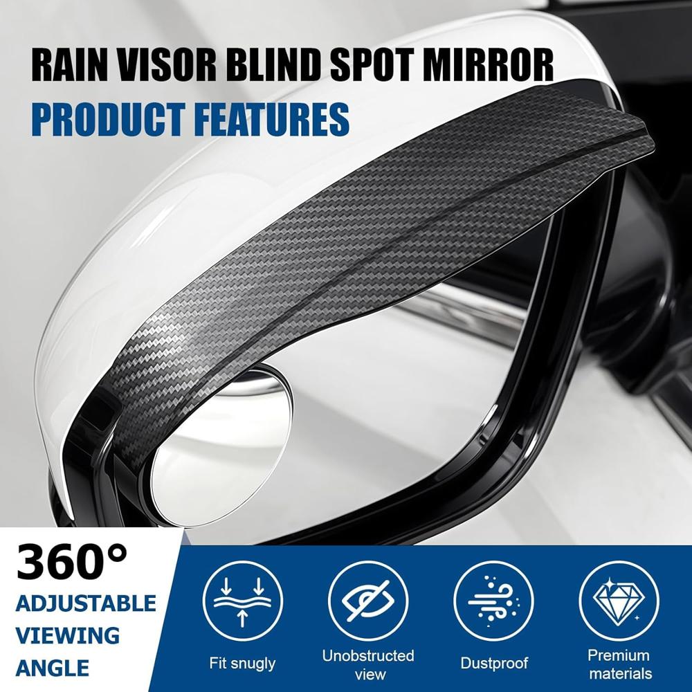 Car Rear View Mirror With Guard