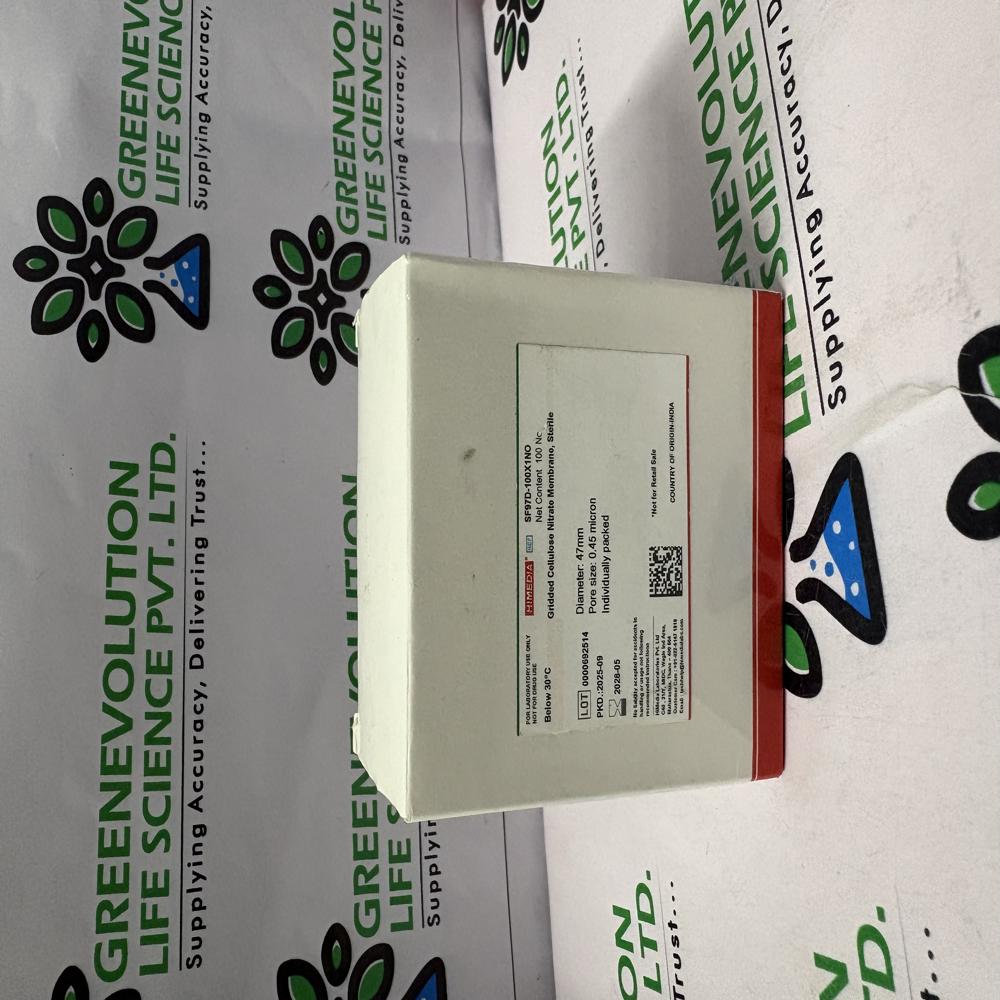 Gridded Cellulose Nitrate Membrane, Sterile Himedia