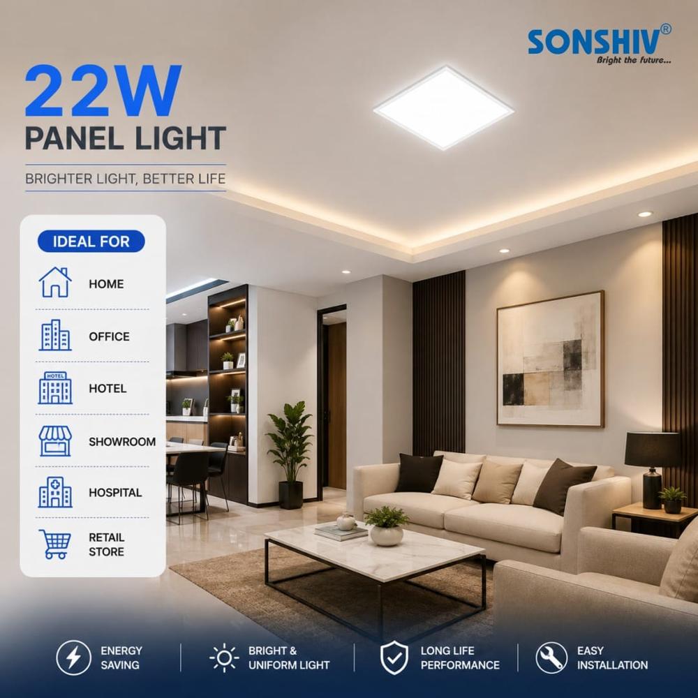 22w Panel Light