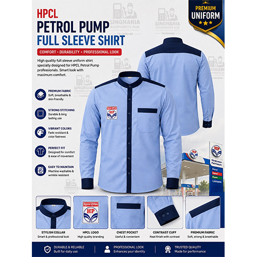 HPCL Full Sleeve Uniform Shirt