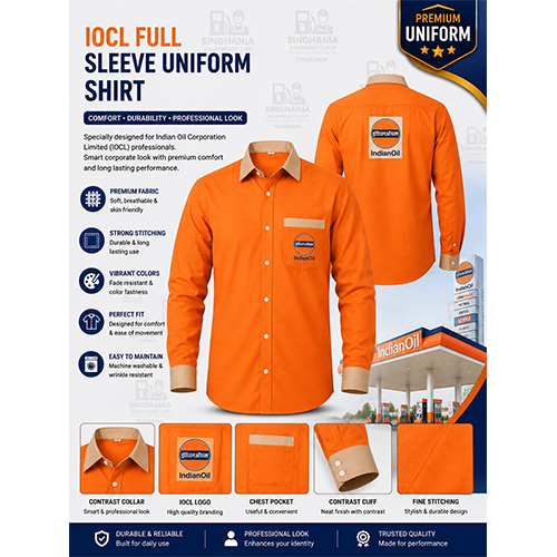 IOCL Full Sleeve Premium Shirt