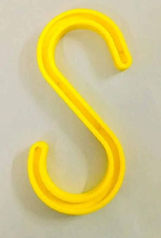 Pvc S Hook For Industrial, Construction & Hanging Applications - Application: Telecommunication