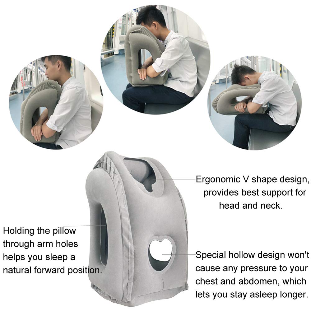 Inflatable Travel Pillow