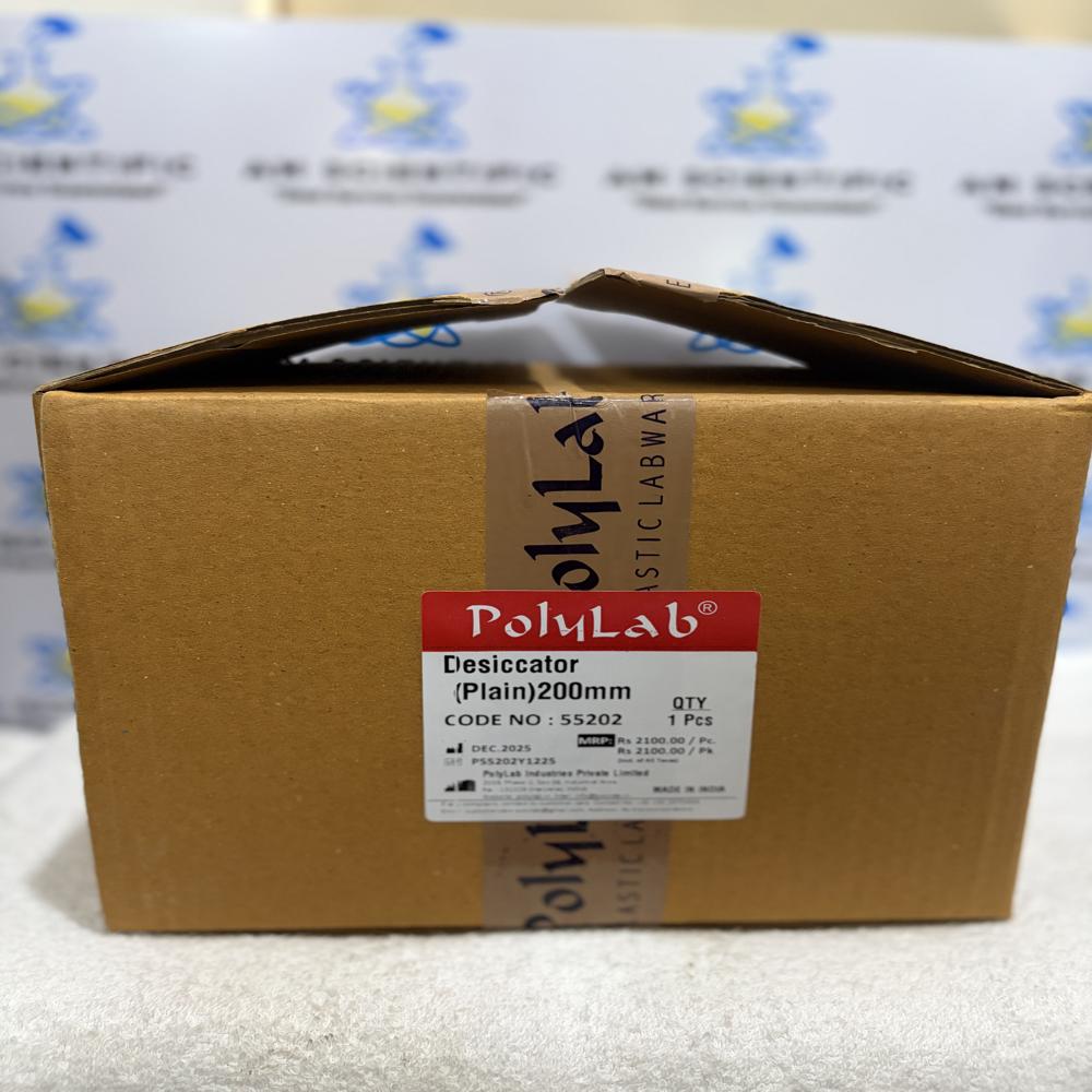 Desiccator Plain 200 mm Polylab