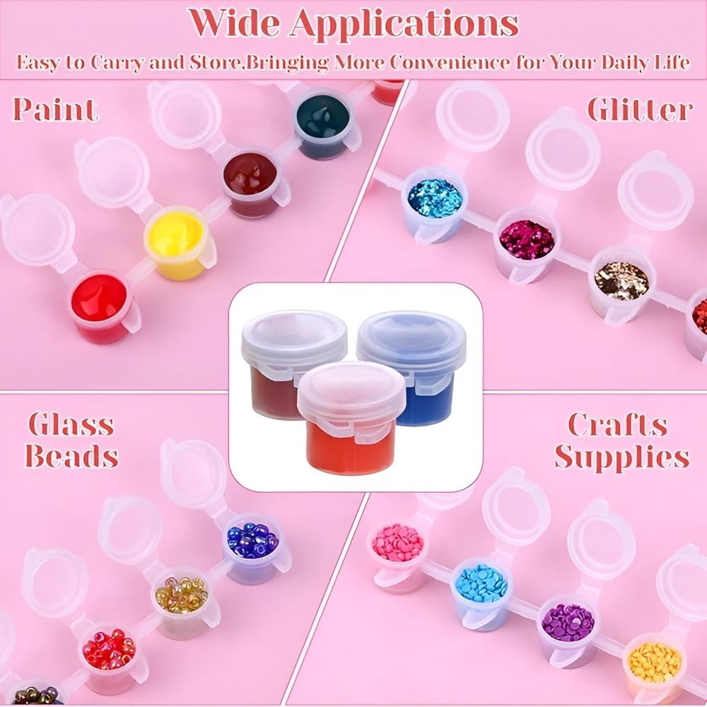Empty Paint Pots 3ml