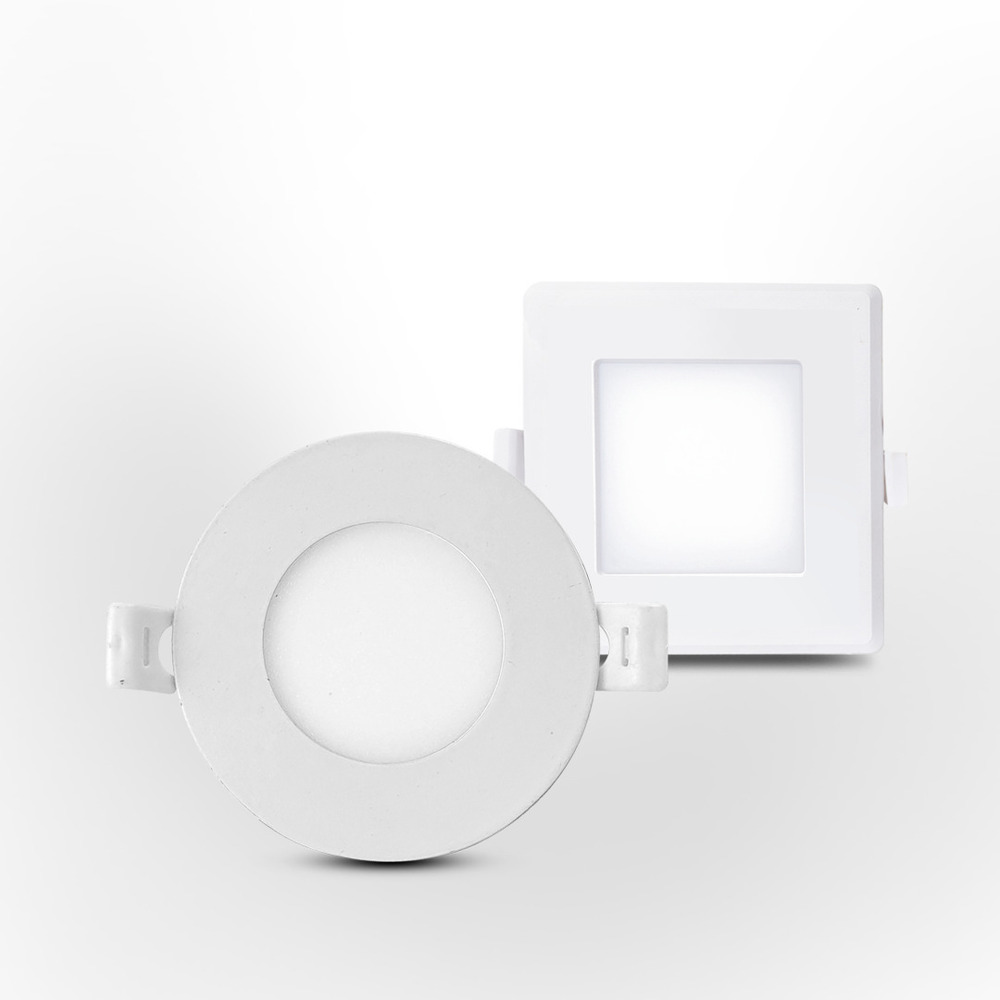 CI-2102 4w Trim Panel Round And Square Shape Led Light