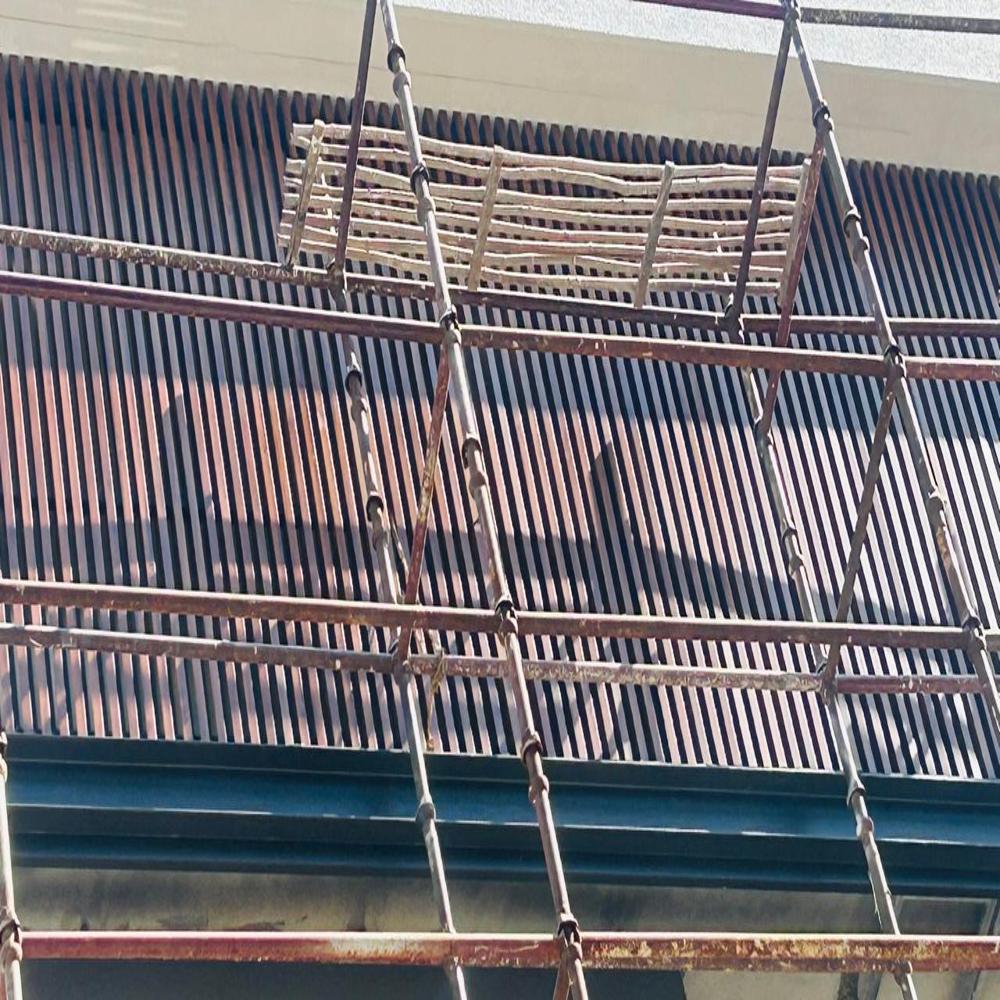Acp Fin Louvers - Installation Type: Interlocking
