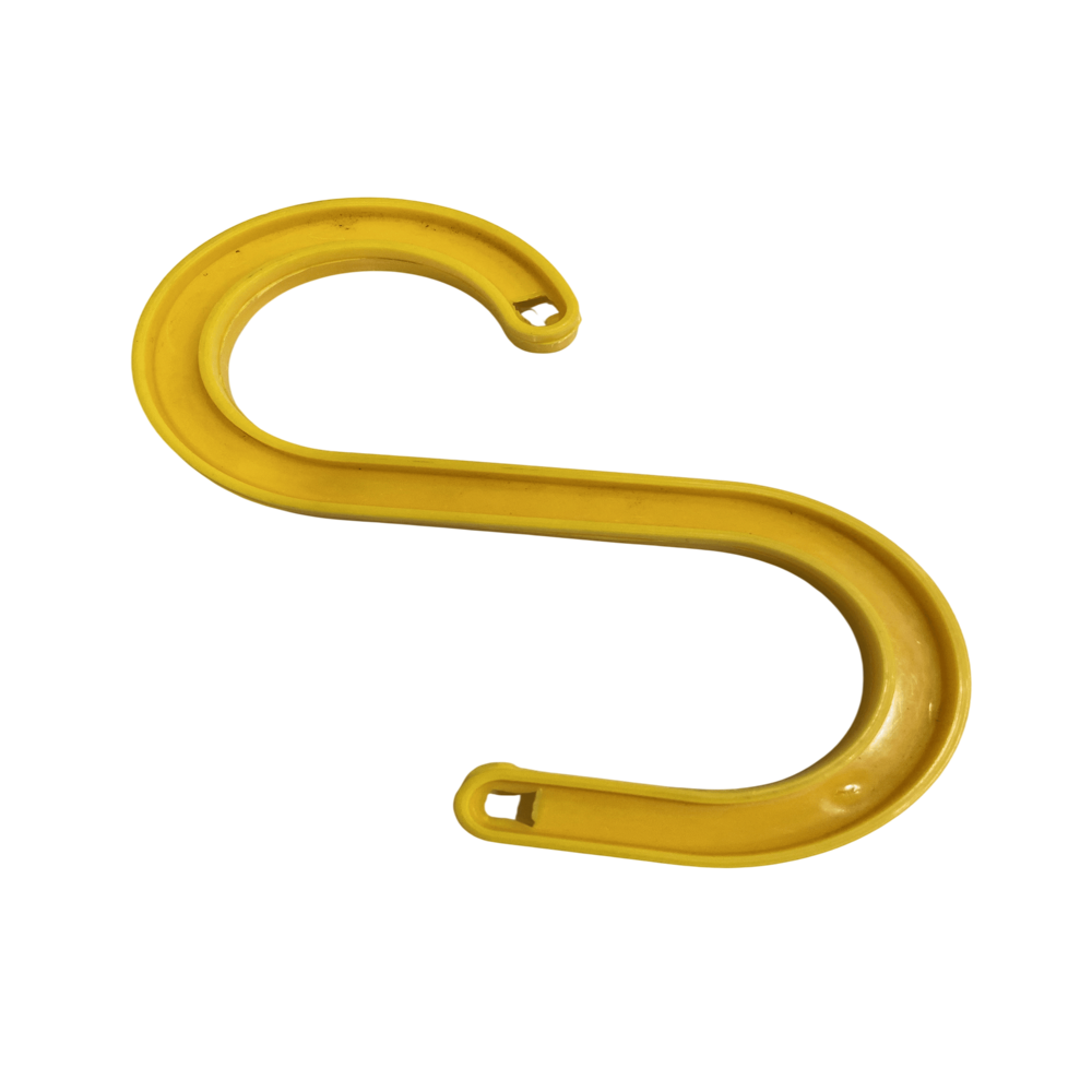 PVC S Hook for Industrial, Construction & Hanging Applications