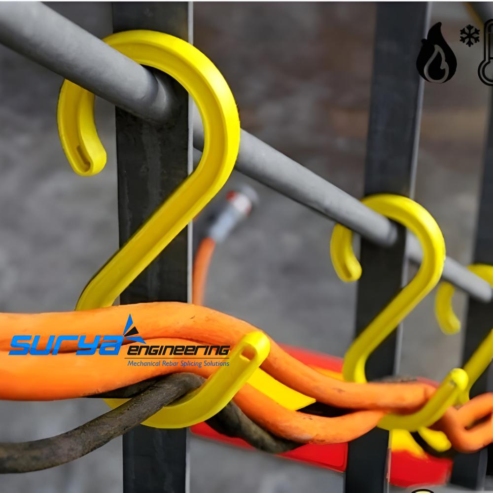 PVC S Hook for Industrial, Construction & Hanging Applications