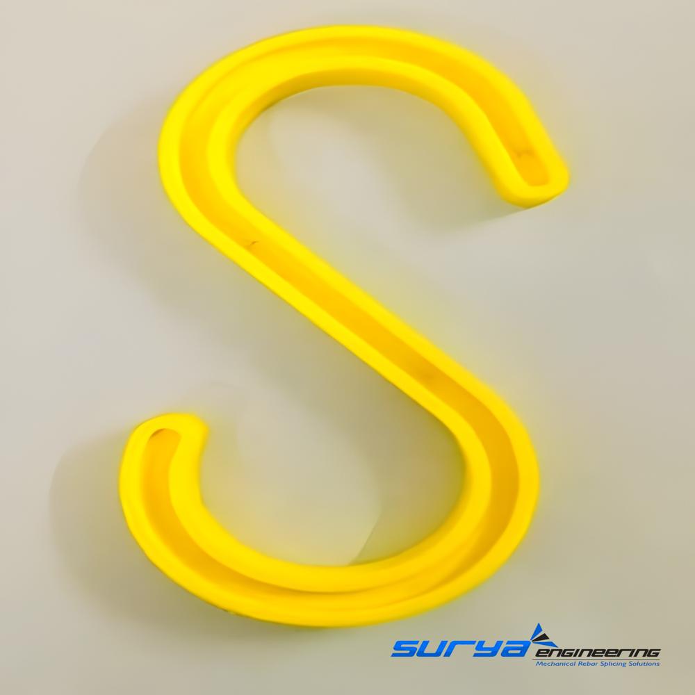 PVC S Hook for Industrial, Construction & Hanging Applications
